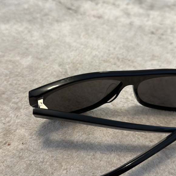 Saint Laurent D-frame acetate sunglasses with case AUTHENTIC - Picture 6 of 11